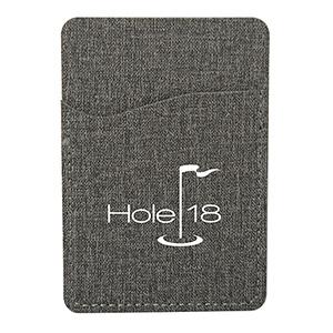 CU9450-CITY FRONT PHONE WALLET-Heathered Grey